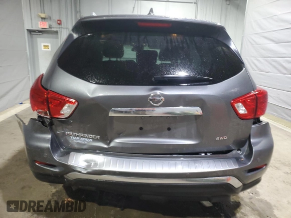 2020 Nissan Pathfinder S with VIN 5N1DR2AM6LC636330, listed as a Copart auction lot 52258625 with 67,108 mi miles and Salvage title. Bid and sale history available at DreamBid. Image 6.