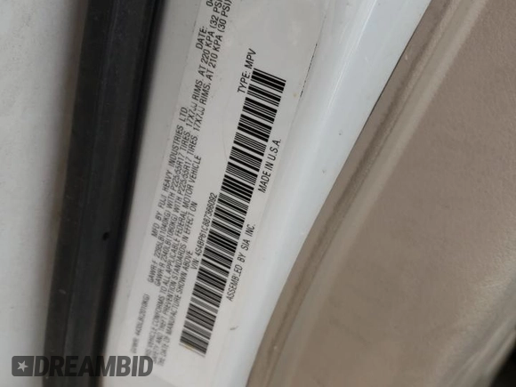 2008 Subaru Outback i с VIN 4S4BP61C887366092, выставлен на аукционе Copart как лот 54336735 с пробегом 68 756 миль миль и Списание • Salvage title. История ставок и продаж доступна на DreamBid. Изображение 13.