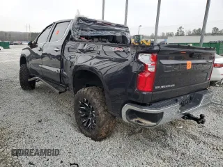 2023 Chevrolet Silverado 1500 LTZ with VIN 2GCUDGED5P1105576, listed as a Copart auction lot 45812305 with 54,760 mi miles and Salvage Title. Bid and sale history available at carsss.com. Image 2.