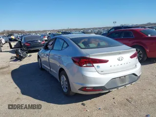 2019 Hyundai Elantra SE with VIN KMHD74LF4KU833263, listed as a IAAI auction lot 41475594 with Not Provided miles and . Bid and sale history available at DreamBid. Image 3.