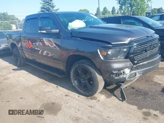 2021 Ram 1500 Big Horn with VIN 1C6SRFFTXMN622821, listed as a IAAI auction lot 42469623 with 126,337 mi miles and . Bid and sale history available at DreamBid. Image 1.