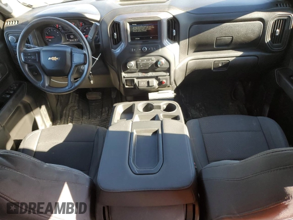 2019 Chevrolet Silverado 1500 Custom with VIN 1GCRYBEH2KZ337231, listed as a Copart auction lot 42398445 with 143,206 mi miles and Salvage Title. Bid and sale history available at DreamBid. Image 8.