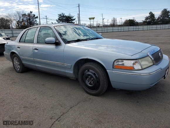2005 Mercury Grand Marquis GS with VIN 2MEFM74W25X624329, listed as a Copart auction lot 50945805 with 140,717 mi miles and Clean Title. Bid and sale history available at carsss.com. Image 4.