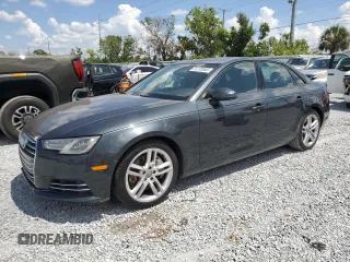 2017 Audi A4 Premium with VIN WAUGNAF40HN019644, listed as a Copart auction lot 55130865 with 84,117 mi miles and Clean Title. Bid and sale history available at carsss.com. Image 1.