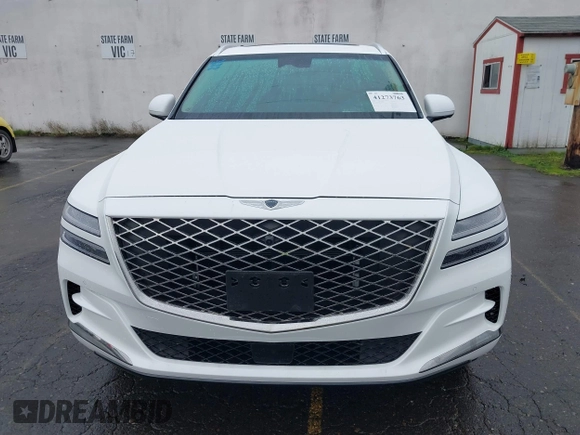 2021 Genesis GV80 with VIN KMUHCESC2MU052594, listed as a IAAI auction lot 41273763 with 19,190 mi miles and . Bid and sale history available at DreamBid. Image 12.