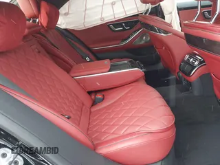 2023 Mercedes-Benz S-Class S 500 with VIN W1K6G6DB3PA219453, listed as a IAAI auction lot 41160024 with 29,196 mi miles. Bid and sale history available at carsss.com. Image 8.