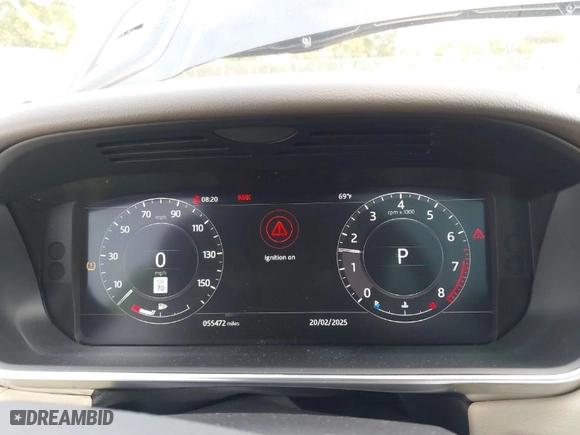 2018 Land Rover Range Rover Sport SE with VIN SALWG2RV3JA810212, listed as a IAAI auction lot 41632432 with 55,472 mi miles. Bid and sale history available at carsss.com. Image 7.