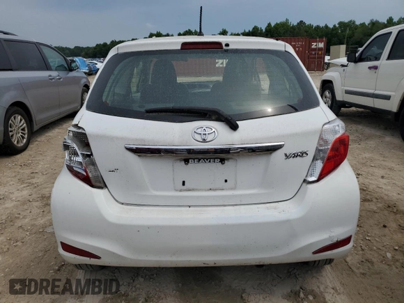 2014 Toyota Yaris L with VIN JTDJTUD30ED582463, listed as a Copart auction lot 56052815 with 54,226 mi miles and Clean Title. Bid and sale history available at DreamBid. Image 6.