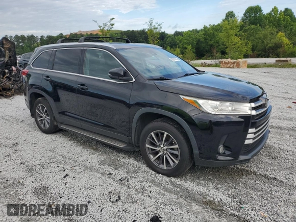 2019 Toyota Highlander SE with VIN 5TDKZRFH7KS360723, listed as a Copart auction lot 60789205 with 169,187 mi miles and Clean title. Bid and sale history available at DreamBid. Image 4.