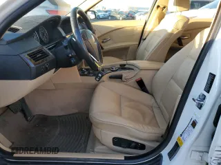 2007 BMW 5 Series 530xi with VIN WBANF73567CU24969, listed as a Copart auction lot 77859734 with 251,508 mi miles and Salvage Title. Bid and sale history available at carsss.com. Image 7.