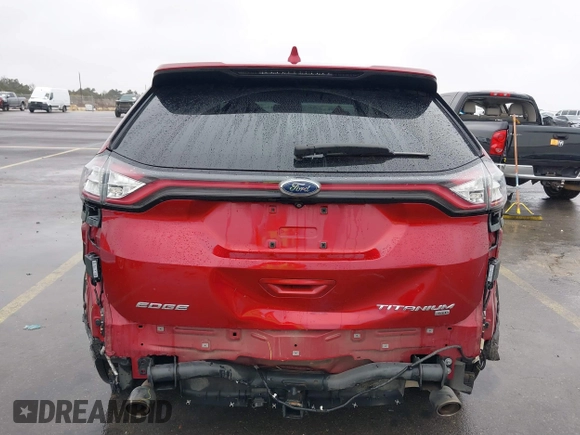 2015 Ford Edge Titanium with VIN 2FMPK4K83FBB41232, listed as a IAAI auction lot 41446222 with 97,829 mi miles. Bid and sale history available at carsss.com. Image 6.
