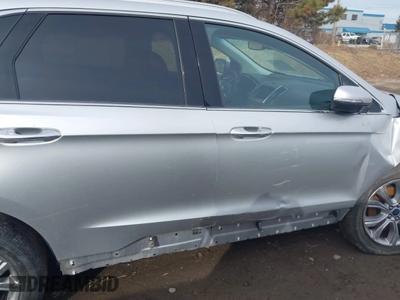 2019 Ford Edge Titanium with VIN 2FMPK4K97KBC27890, listed as a IAAI auction lot 41553163 with 103,750 mi miles. Bid and sale history available at carsss.com. Image 14.