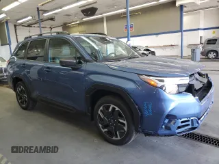 2025 Subaru Forester Limited с VIN JF2SLDRC5SH565483, выставлен на аукционе Copart как лот 58262755 с пробегом 127 миль миль и Списание • Salvage title. История ставок и продаж доступна на DreamBid. Изображение 4.