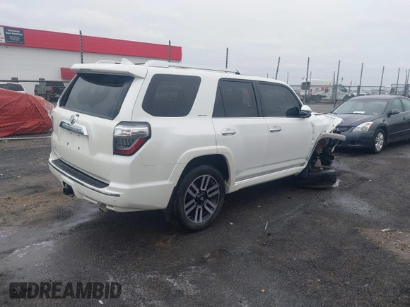 2021 Toyota 4Runner Limited with VIN JTEKU5JR4M5892698, listed as a IAAI auction lot 41596136 with 73,601 mi miles and . Bid and sale history available at DreamBid. Image 4.