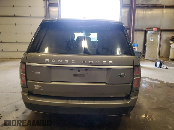 2018 Land Rover Range Rover with VIN SALGS2RE8JA393611, listed as a Copart auction lot 47208185 with 85,200 mi miles and Clean title. Bid and sale history available at DreamBid. Image 6.