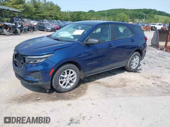 2022 Chevrolet Equinox LS with VIN 3GNAXHEV9NS212647, listed as a IAAI auction lot 42369372 with 31,561 mi miles and . Bid and sale history available at DreamBid. Image 17.
