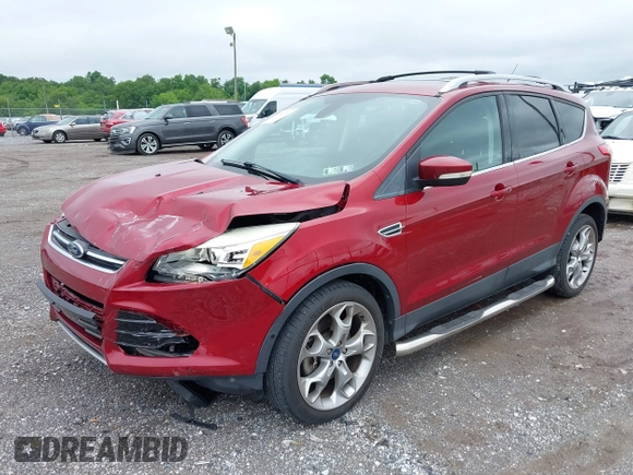 2013 Ford Escape Titanium with VIN 1FMCU9J94DUC07522, listed as a IAAI auction lot 42365124 with 61,168 mi miles and . Bid and sale history available at DreamBid. Image 17.