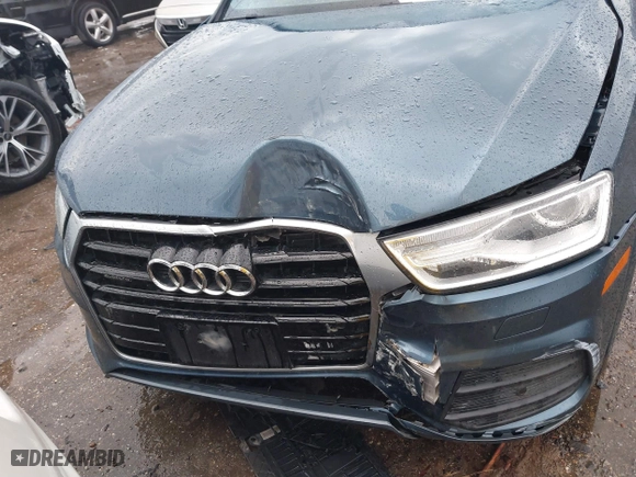 2016 Audi Q3 Premium Plus with VIN WA1EFCFS4GR024882, listed as a IAAI auction lot 41898646 with 82,553 mi miles. Bid and sale history available at carsss.com. Image 12.