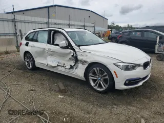 2017 BMW 3 Series 330i xDrive with VIN WBA8K3C54HK678592, listed as a Copart auction lot 66294144 with 103,894 mi miles and Salvage Title. Bid and sale history available at carsss.com. Image 4.