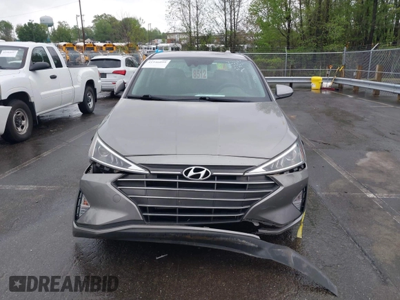 2020 Hyundai Elantra SE with VIN KMHD74LF5LU022637, listed as a IAAI auction lot 41946099 with 20,482 mi miles. Bid and sale history available at carsss.com. Image 11.
