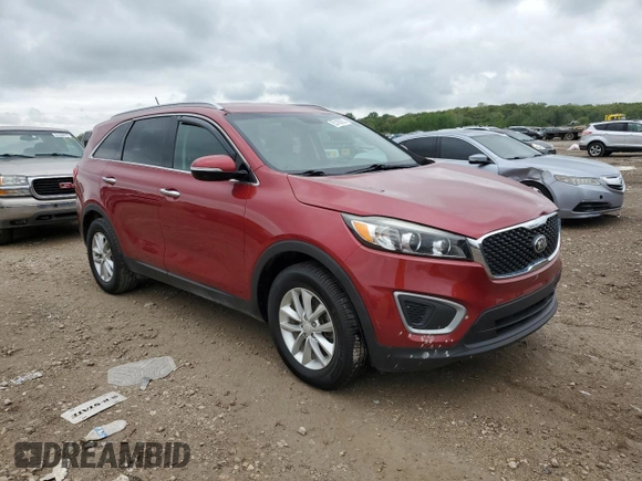2017 Kia Sorento LX with VIN 5XYPG4A35HG255050, listed as a Copart auction lot 55180555 with Not Provided miles and Clean Title. Bid and sale history available at carsss.com. Image 4.