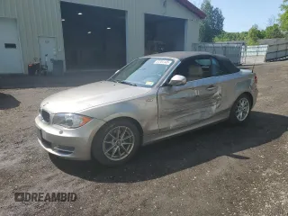 2011 BMW 1 Series 128i with VIN WBAUN1C57BVH82240, listed as a Copart auction lot 57204145 with 66,372 mi miles and Non repairable. Bid and sale history available at DreamBid. Image 1.