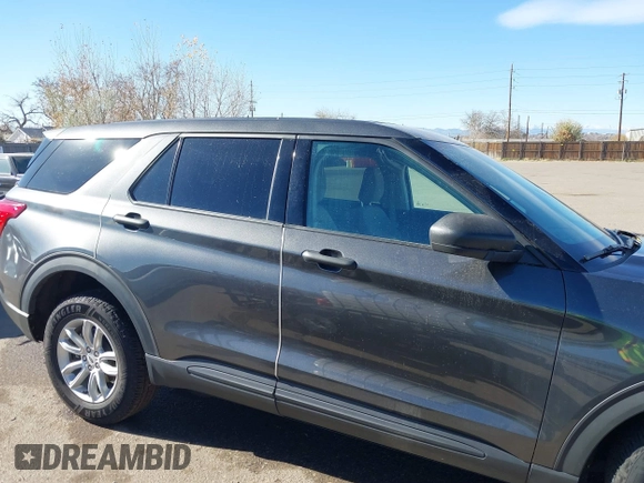 2020 Ford Explorer with VIN 1FMSK8BB3LGC64398, listed as a IAAI auction lot 38070178 with 23,260 mi miles. Bid and sale history available at carsss.com. Image 14.