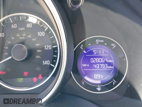 2020 Honda Fit LX с VIN 3HGGK5H45LM733449, выставлен на аукционе IAAI как лот 42388666 с пробегом 28 064 миль миль и . История ставок и продаж доступна на DreamBid. Изображение 15.