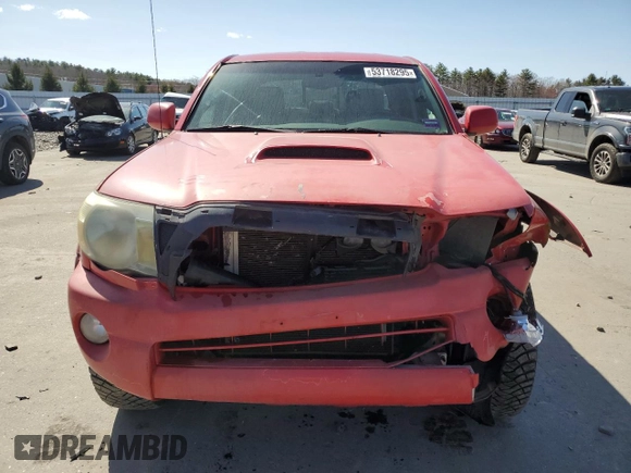 2005 Toyota Tacoma with VIN 5TEMU52N45Z069891, listed as a Copart auction lot 53718295 with 187,559 mi miles and Salvage title. Bid and sale history available at DreamBid. Image 5.