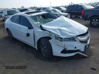2016 Acura TLX Technology z VIN 19UUB2F52GA003305, wystawiony jako IAAI lot #41861442 z przebiegiem 44 709 mil mil oraz . Historia ofert i sprzedaży dostępna na DreamBid. Obrazek 1.