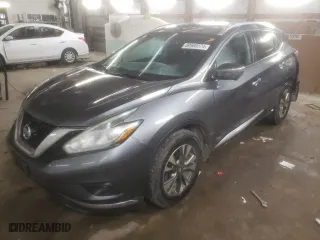 2015 Nissan Murano S with VIN 5N1AZ2MHXFN291572, listed as a Copart auction lot 80980374 with 171,996 mi miles and Salvage Title. Bid and sale history available at carsss.com. Image 1.