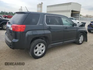 2013 GMC Terrain SLE with VIN 2GKALMEK5D6206381, listed as a Copart auction lot 60245295 with 137,820 mi miles and Salvage title. Bid and sale history available at DreamBid. Image 3.