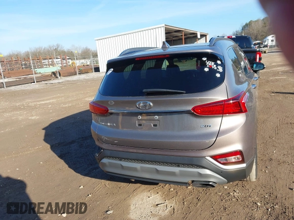 2019 Hyundai Santa Fe Ultimate with VIN 5NMS53AA3KH026730, listed as a IAAI auction lot 41432797 with 23,573 mi miles. Bid and sale history available at carsss.com. Image 16.