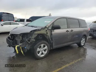 2012 Toyota Sienna with VIN 5TDZK3DC1CS199892, listed as a Copart auction lot 44409615 with 223,327 mi miles and Salvage Title. Bid and sale history available at carsss.com. Image 1.