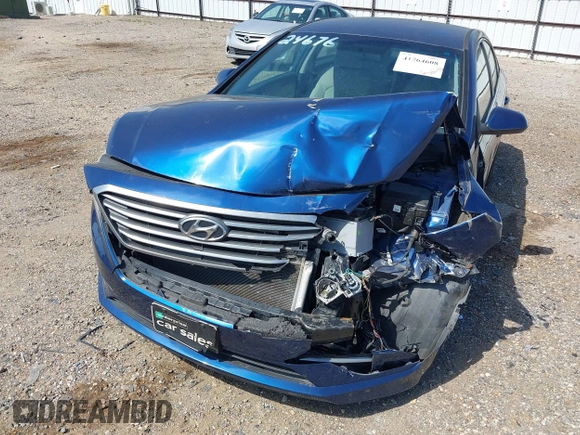 2017 Hyundai Sonata SE with VIN 5NPE24AF6HH518994, listed as a IAAI auction lot 41764608 with 74,761 mi miles. Bid and sale history available at carsss.com. Image 20.