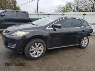 2007 Mazda CX-7 Sport with VIN JM3ER293770112817, listed as a Copart auction lot 80757934 with 144,957 mi miles and Salvage Title. Bid and sale history available at carsss.com. Image 1.