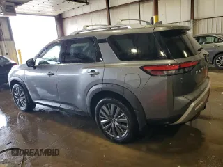 2024 Nissan Pathfinder SL z VIN 5N1DR3CD6RC272468, wystawiony jako Copart lot #58295815 z przebiegiem 5 147 mil mil oraz Szkoda całkowita • Salvage title. Historia ofert i sprzedaży dostępna na DreamBid. Obrazek 2.