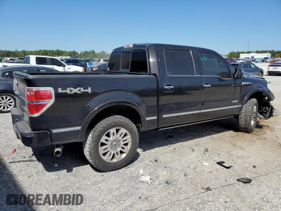 2014 Ford F-150 XL with VIN 1FTFW1ET3EFC25633, listed as a Copart auction lot 51579375 with 127,071 mi miles and Salvage Title. Bid and sale history available at carsss.com. Image 3.