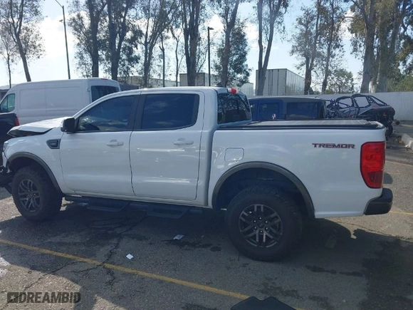 2021 Ford Ranger XL with VIN 1FTER4FH8MLE01283, listed as a IAAI auction lot 41698312 with 42781 miles. Bid and sale history available at carsss.com. Image 14.
