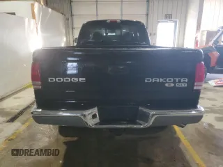2004 Dodge Dakota SLT with VIN 1D7HG42N54S675034, listed as a Copart auction lot 85963344 with 97,478 mi miles and Salvage Title. Bid and sale history available at carsss.com. Image 6.