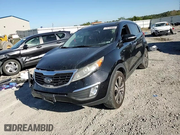 2011 Kia Sportage EX with VIN KNDPC3A26B7051908, listed as a Copart auction lot 46267685 with 230,983 mi miles and Non Repairable. Bid and sale history available at carsss.com. Image 11.
