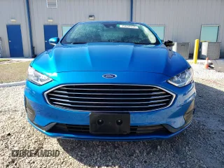 2019 Ford Fusion SE with VIN 3FA6P0HD7KR172841, listed as a Copart auction lot 49632224 with 53,338 mi miles and Salvage Title. Bid and sale history available at DreamBid. Image 5.