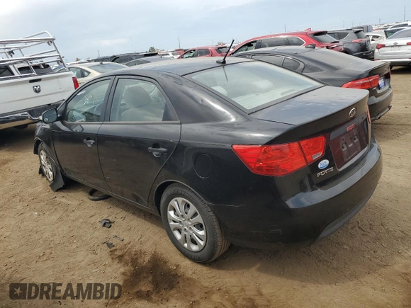 2010 Kia Forte EX with VIN KNAFU4A21A5244232, listed as a Copart auction lot 66602574 with 117,296 mi miles and Salvage Title. Bid and sale history available at carsss.com. Image 2.