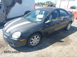 2005 Dodge Neon SXT with VIN 1B3ES56C85D143830, listed as a IAAI auction lot 41990483 with 205,947 mi miles. Bid and sale history available at carsss.com. Image 17.