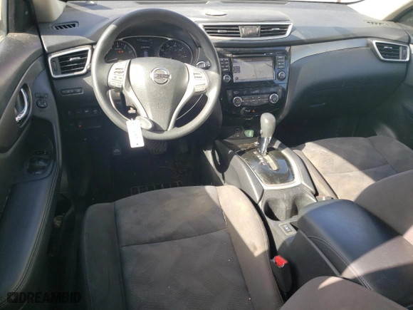 2016 Nissan Rogue SV with VIN KNMAT2MT1GP679225, listed as a Copart auction lot 47595285 with 102,995 mi miles and Salvage Title. Bid and sale history available at carsss.com. Image 8.