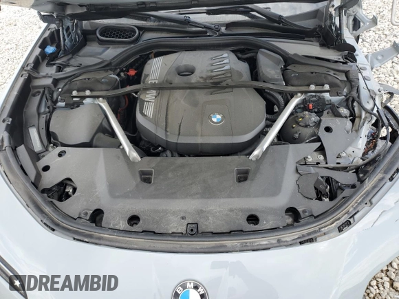 2023 BMW 7 Series 740i with VIN WBA23EH0XPCM01840, listed as a Copart auction lot 58458355 with Not provided miles and Salvage title. Bid and sale history available at DreamBid. Image 11.
