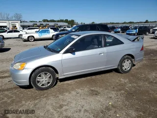 2003 Honda Civic LX with VIN 1HGEM22583L015316, listed as a Copart auction lot 48103875 with 52,419 mi miles and Salvage Title. Bid and sale history available at carsss.com. Image 1.
