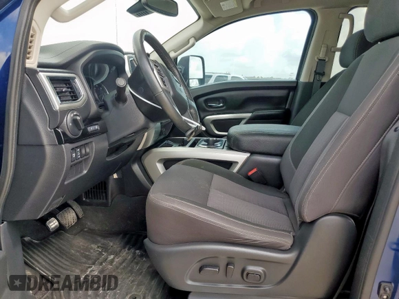 2021 Nissan Titan SV with VIN 1N6AA1EF0MN512559, listed as a Copart auction lot 61561305 with 31,344 mi miles and Salvage title. Bid and sale history available at DreamBid. Image 7.