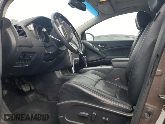 2011 Nissan Murano SV with VIN JN8AZ1MW5BW177422, listed as a Copart auction lot 75326494 with 122,797 mi miles and Salvage Title. Bid and sale history available at carsss.com. Image 7.