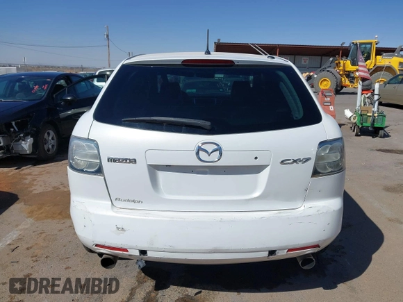 2008 Mazda CX-7 Sport with VIN JM3ER293180212008, listed as a IAAI auction lot 41633730 with 190,964 mi miles. Bid and sale history available at carsss.com. Image 16.
